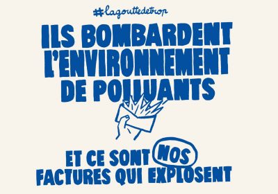 Les consommateurs du Finistère refusent de payer seuls la note de la dépollution de l’eau du robinet !